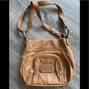 B. Makowsky leather handbag